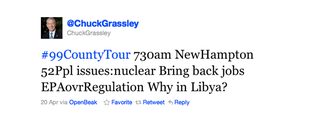 Illustration for article titled Senator Chuck Grassley Is the Worst Twitter User in the United States of America